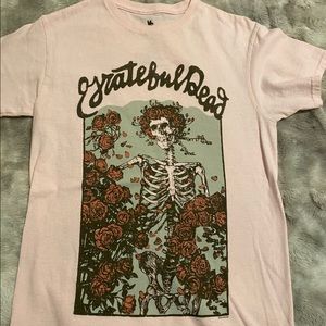 Women’s Pink Grateful Dead Junk Food Tee